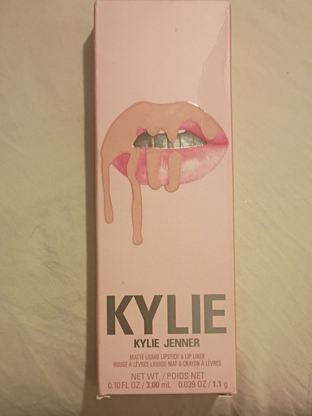 KYLIE Matte Liquid Lipstick & Lip Liner — Shade Barefoot